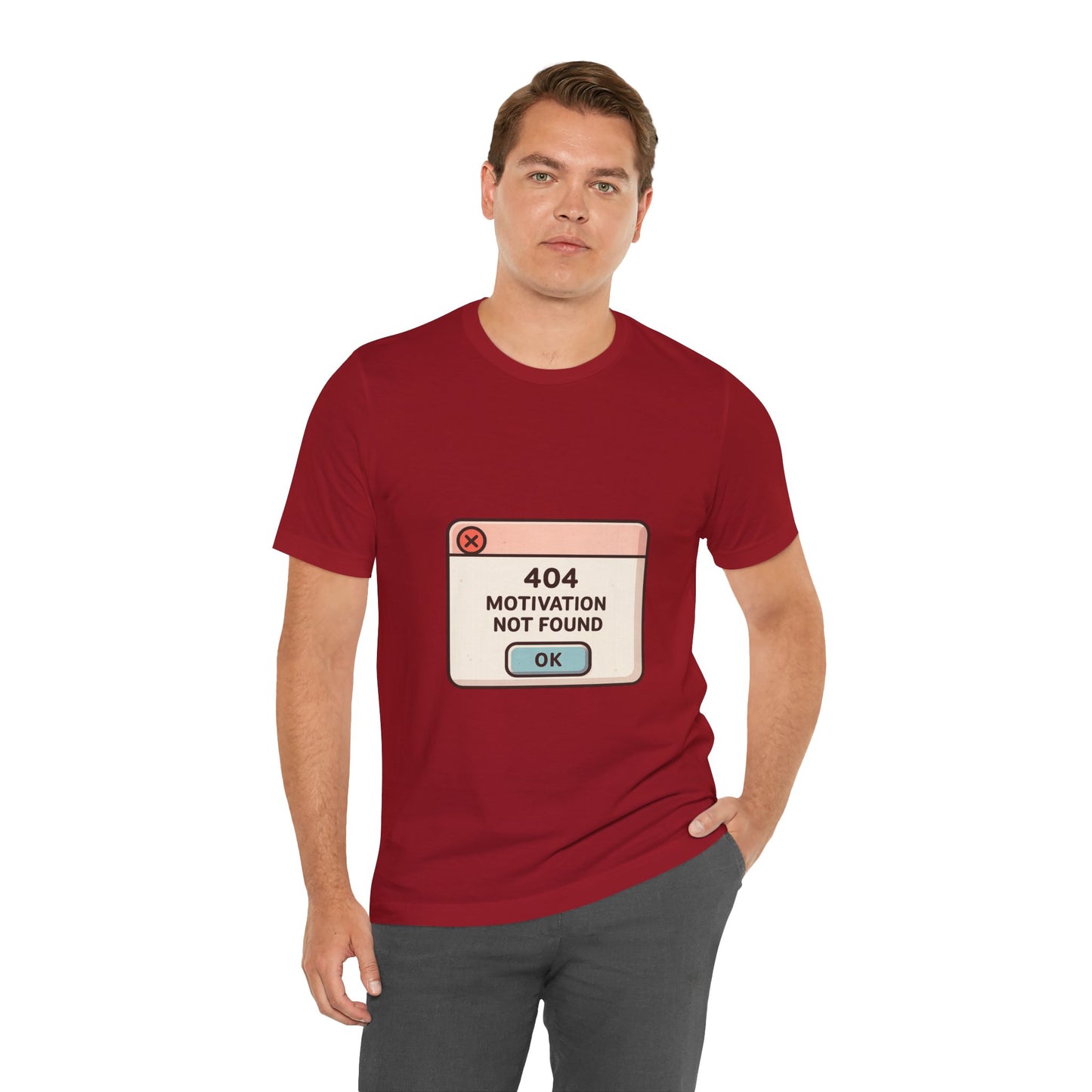 Motivational 404 Unisex Tee