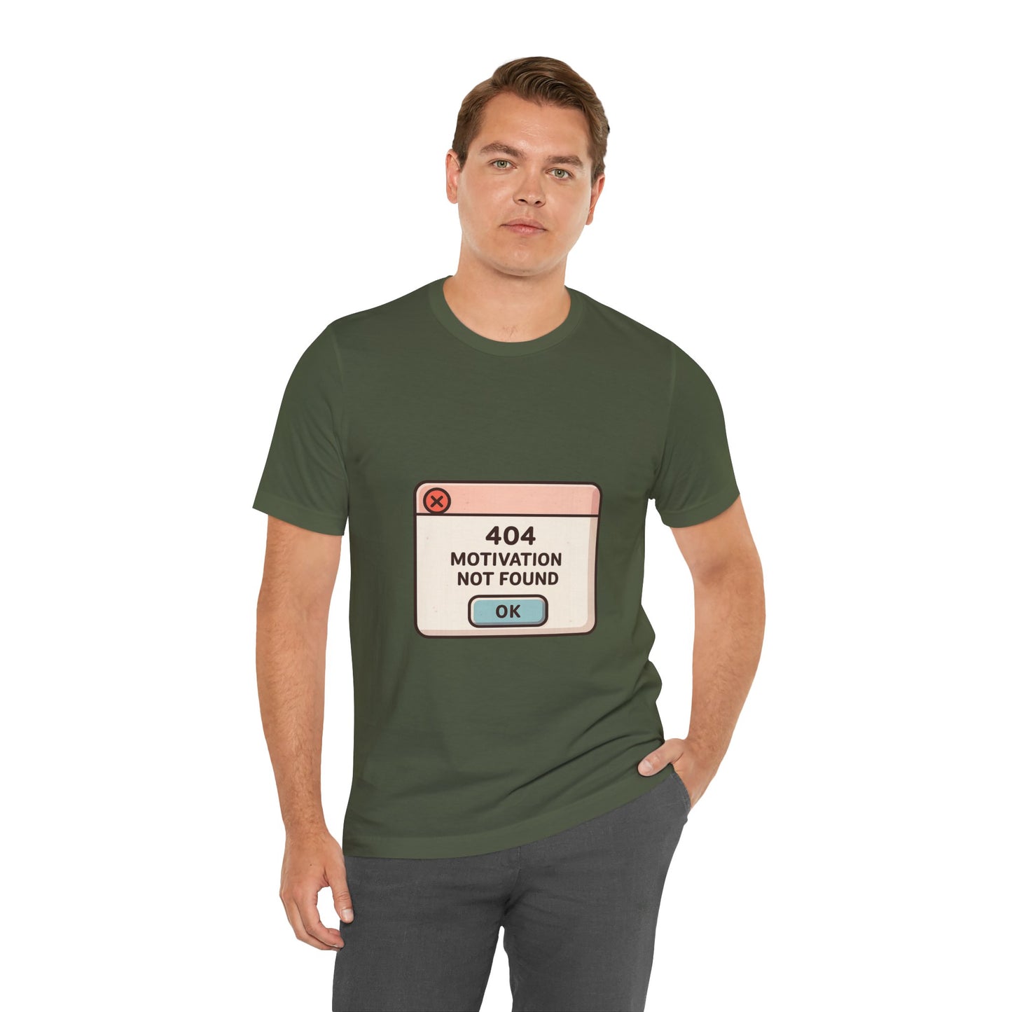 Motivational 404 Unisex Tee