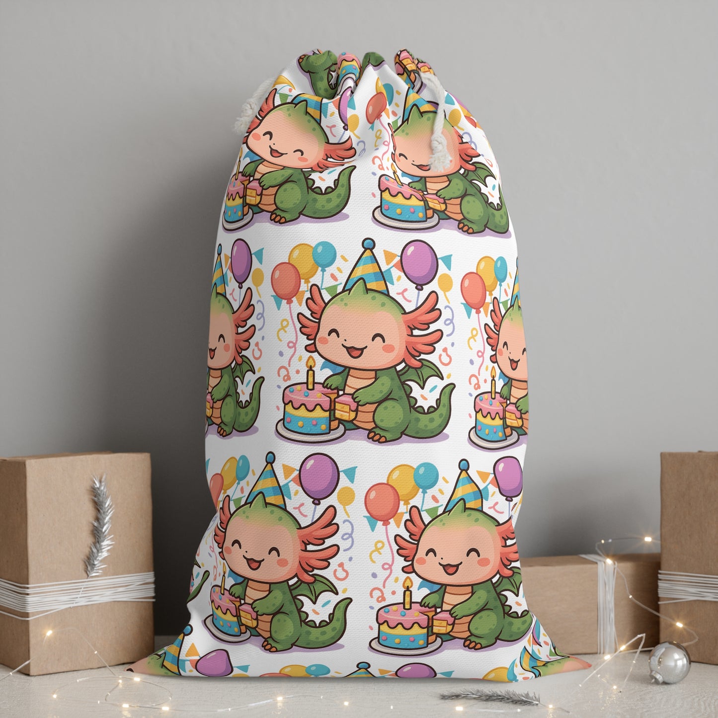 Cute Birthday Axel Sack, Party Favour Bag, Kids' Gift, Baby Shower Decoration, Fun Storage Bag, Playroom Organizer, birthday Decor