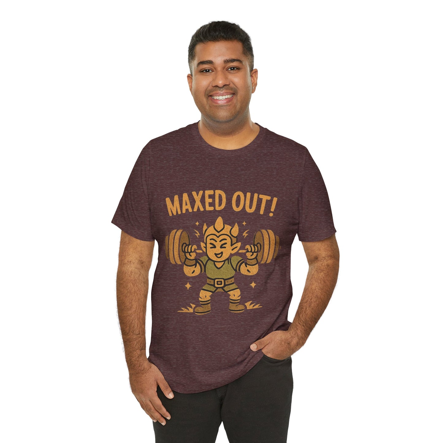 Fun Unisex Tee - Maxed Out Design