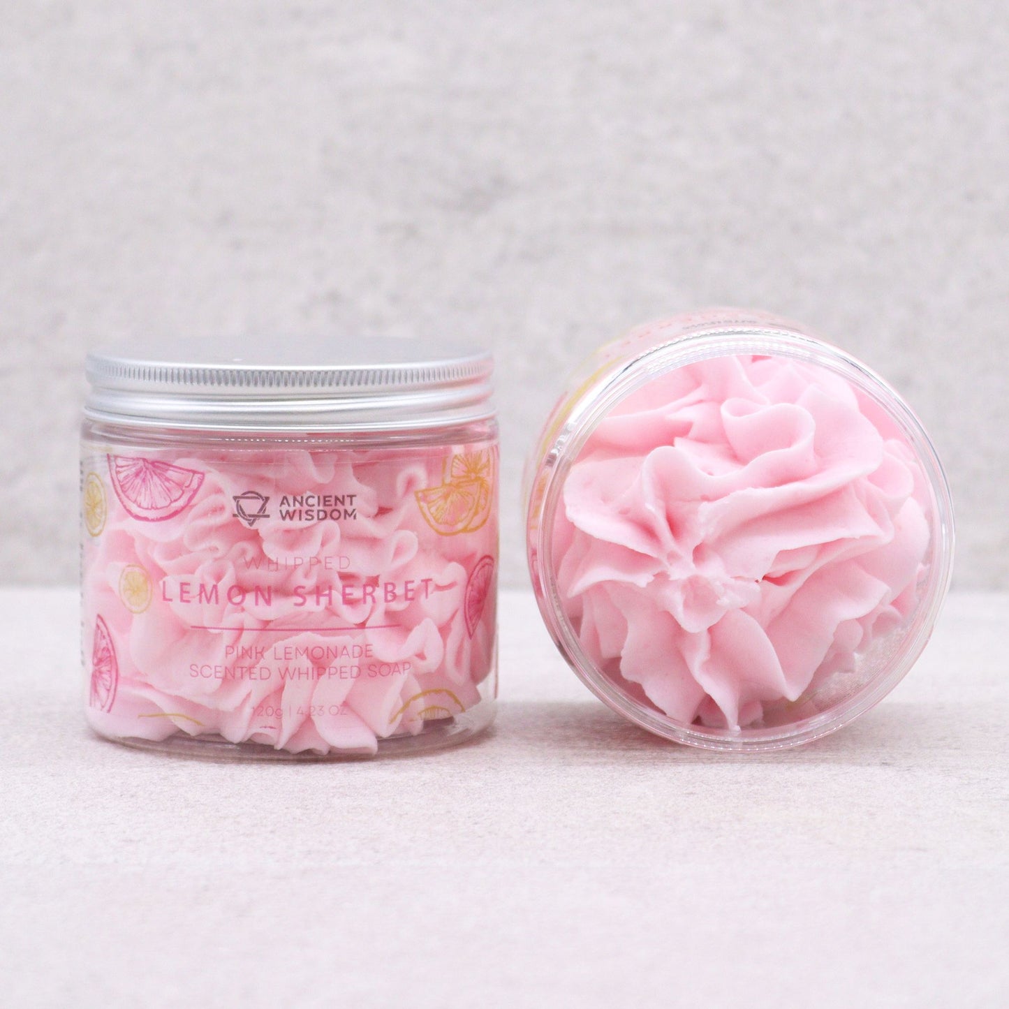 Lemon Sherbet Whipped Soap 120g