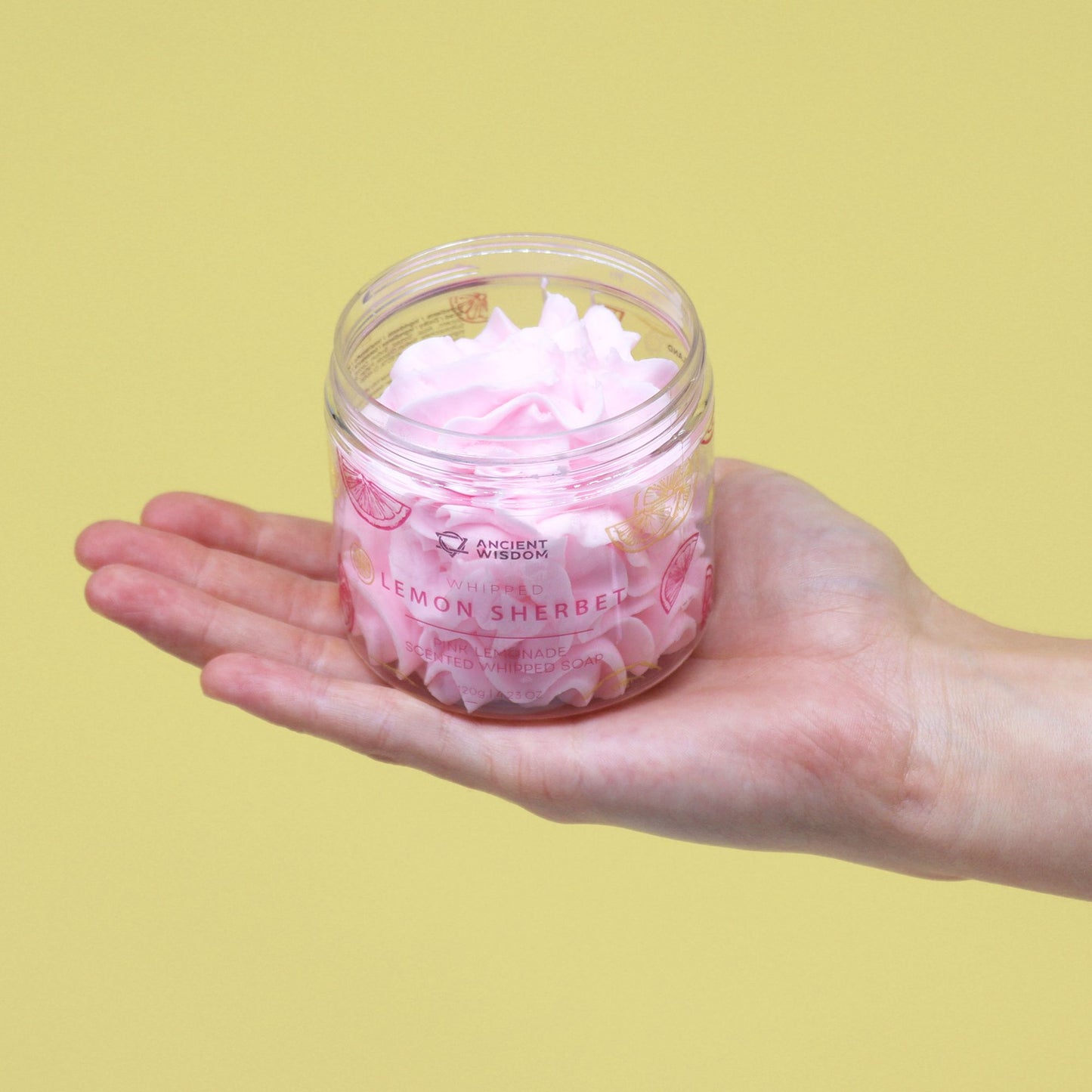 Lemon Sherbet Whipped Soap 120g