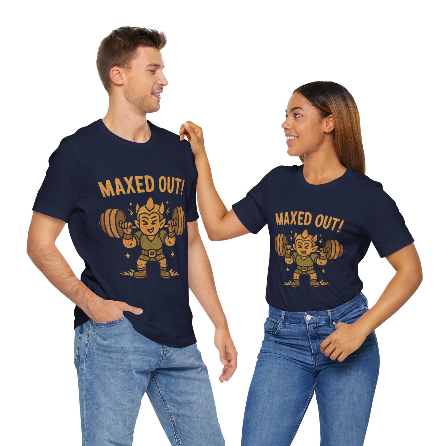 Fun Unisex Tee - Maxed Out Design