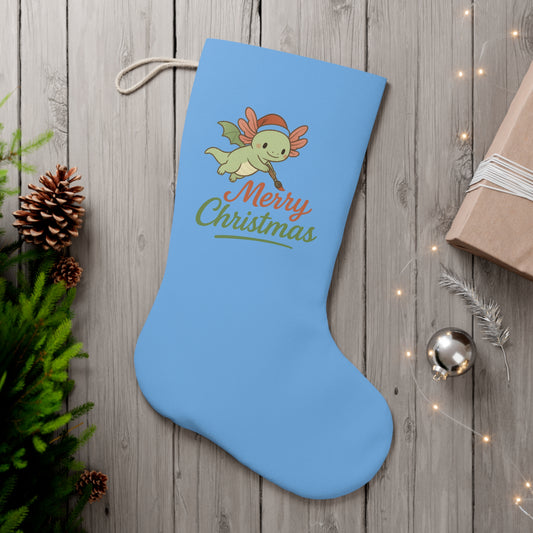 Merry Christmas Axel Santa Stocking, Merry Christmas Holiday Decor, Festive Home Accessory, Christmas Gift, Winter Celebration Decoration