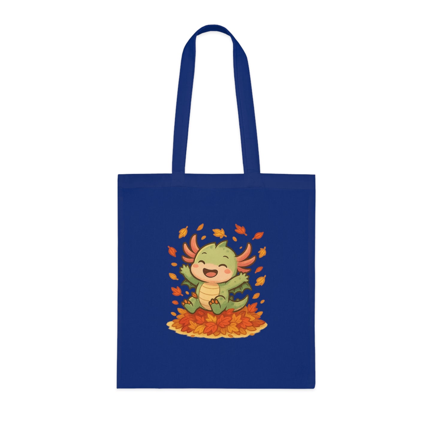 Autumn Leaf Axel Tote Bag, Fun Eco-Friendly Shopping Bag, Seasonal Gift, Cute Fall Bag, Reusable Canvas Tote, Perfect for Halloween