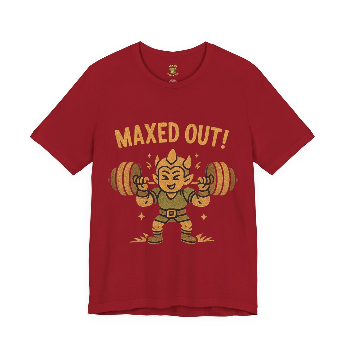 Fun Unisex Tee - Maxed Out Design