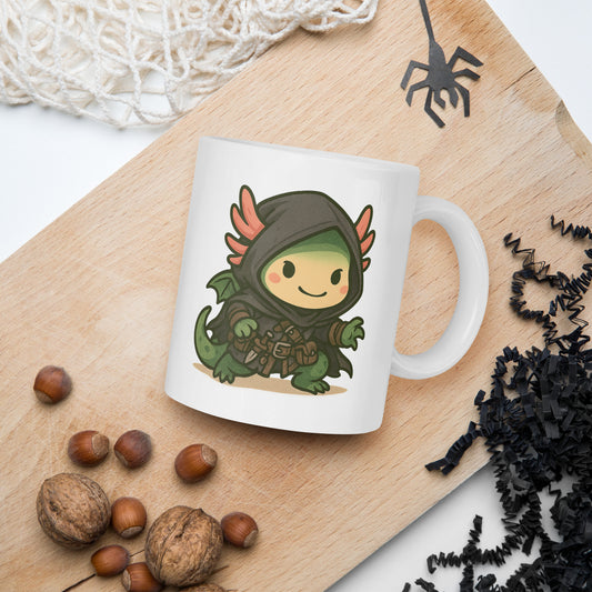 Rogue Axel White glossy mug